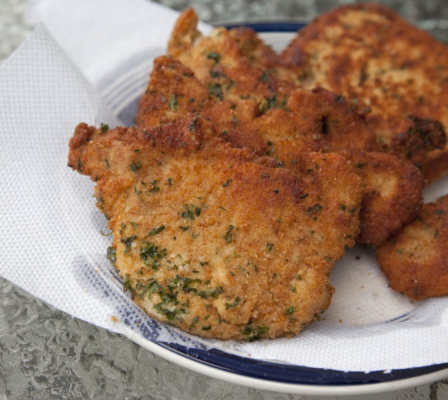 schnitzel and mashy p_8.JPG